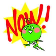 Green Martians sticker #2306279