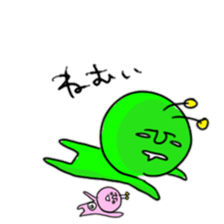 Green Martians sticker #2306294