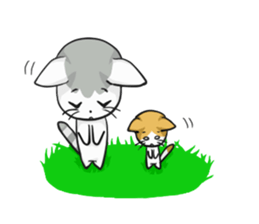 Hana and tallow sticker #2306425