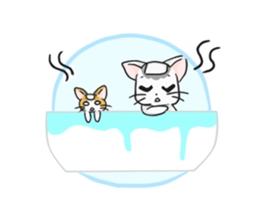 Hana and tallow sticker #2306436