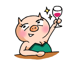 Oinc Oinc Paradise sticker #2306602