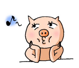 Oinc Oinc Paradise sticker #2306607