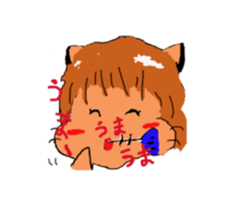 Cat-san? sticker #2306755