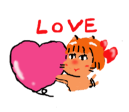 Cat-san? sticker #2306759