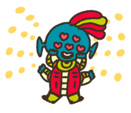 "kawaii" Alien sticker #2306807