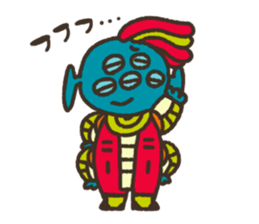 "kawaii" Alien sticker #2306813