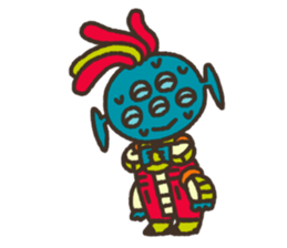 "kawaii" Alien sticker #2306817