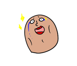 Graffiti potato sticker #2306828