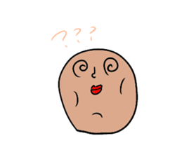 Graffiti potato sticker #2306841