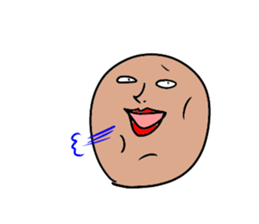 Graffiti potato sticker #2306843