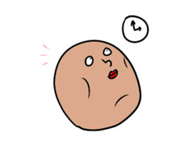 Graffiti potato sticker #2306844