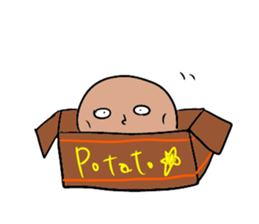 Graffiti potato sticker #2306849