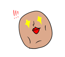 Graffiti potato sticker #2306853