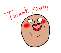 Graffiti potato sticker #2306855