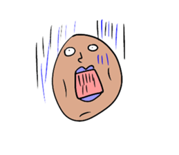 Graffiti potato sticker #2306857