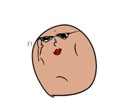 Graffiti potato sticker #2306859