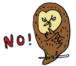 strange birds sticker #2307106