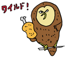 strange birds sticker #2307107