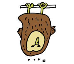 strange birds sticker #2307127