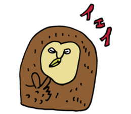 strange birds sticker #2307129