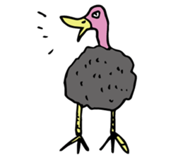 strange birds sticker #2307130