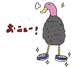 strange birds sticker #2307140