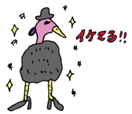 strange birds sticker #2307142