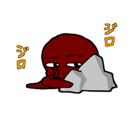 Octopus stamp sticker #2307240