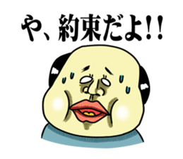 Cheerful and emotional people sticker #2307760