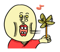 Cheerful and emotional people sticker #2307775