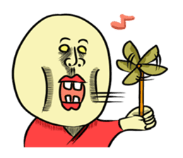 Cheerful and emotional people sticker #2307775