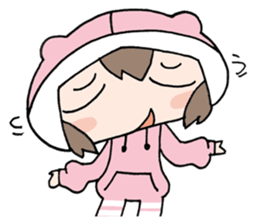 The girl who teases sticker #2308224