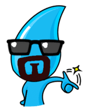 Water Wisp sticker #2309060