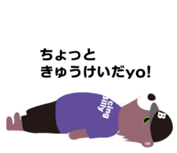 Hip hop Billy sticker #2309162