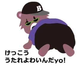 Hip hop Billy sticker #2309168