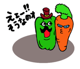 kawaii vegetables sticker #2309278