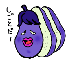 kawaii vegetables sticker #2309295
