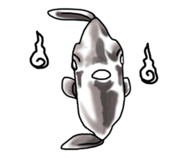 Cartoonish sunfish sticker #2309480