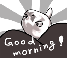 Cartoonish sunfish sticker #2309500