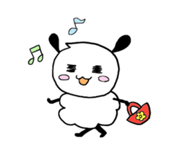 Merci the sheep sticker #2310264