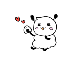 Merci the sheep sticker #2310269