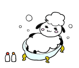 Merci the sheep sticker #2310273