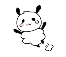 Merci the sheep sticker #2310284