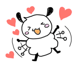 Merci the sheep sticker #2310298