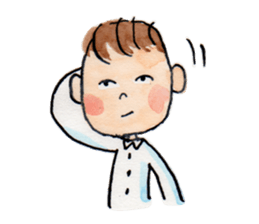 gentle boy sticker #2310364