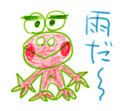 Daub crayons (Japanese Ver.) sticker #2310706