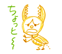 Daub crayons (Japanese Ver.) sticker #2310728