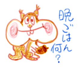 Daub crayons (Japanese Ver.) sticker #2310736