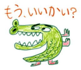 Daub crayons (Japanese Ver.) sticker #2310737