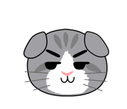 Cat's Stickers (Scottish Fold) sticker #2310948